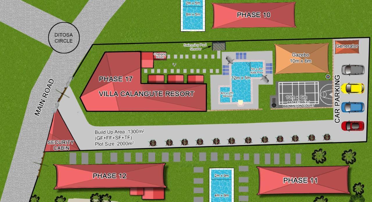 Villa Calangute Phase 11 エクステリア 写真